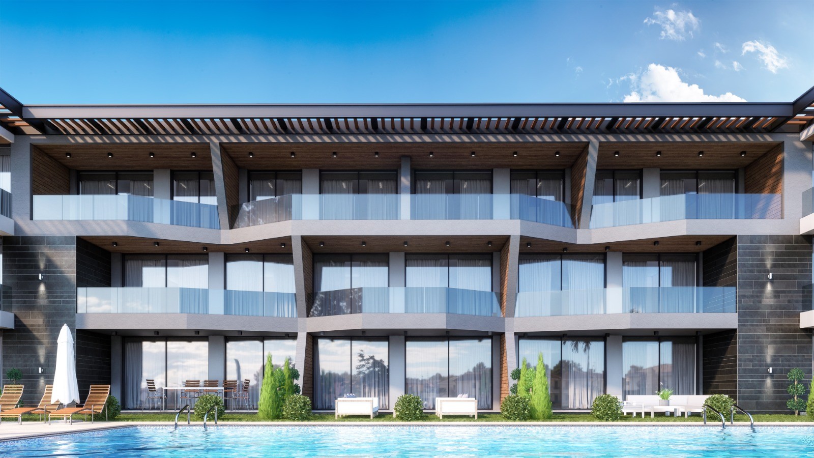 BRAND NEW 2 BED APARTMENTS WITH SEA WIEV CLOSE TO THE BEACH