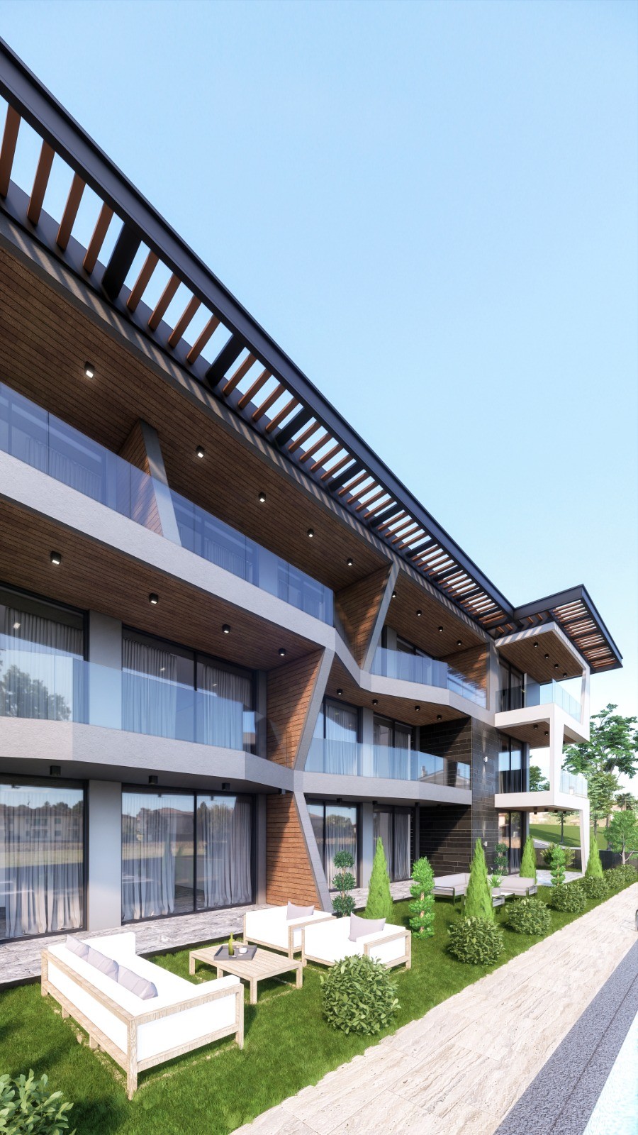 BRAND NEW 2 BED APARTMENTS WITH SEA WIEV CLOSE TO THE BEACH