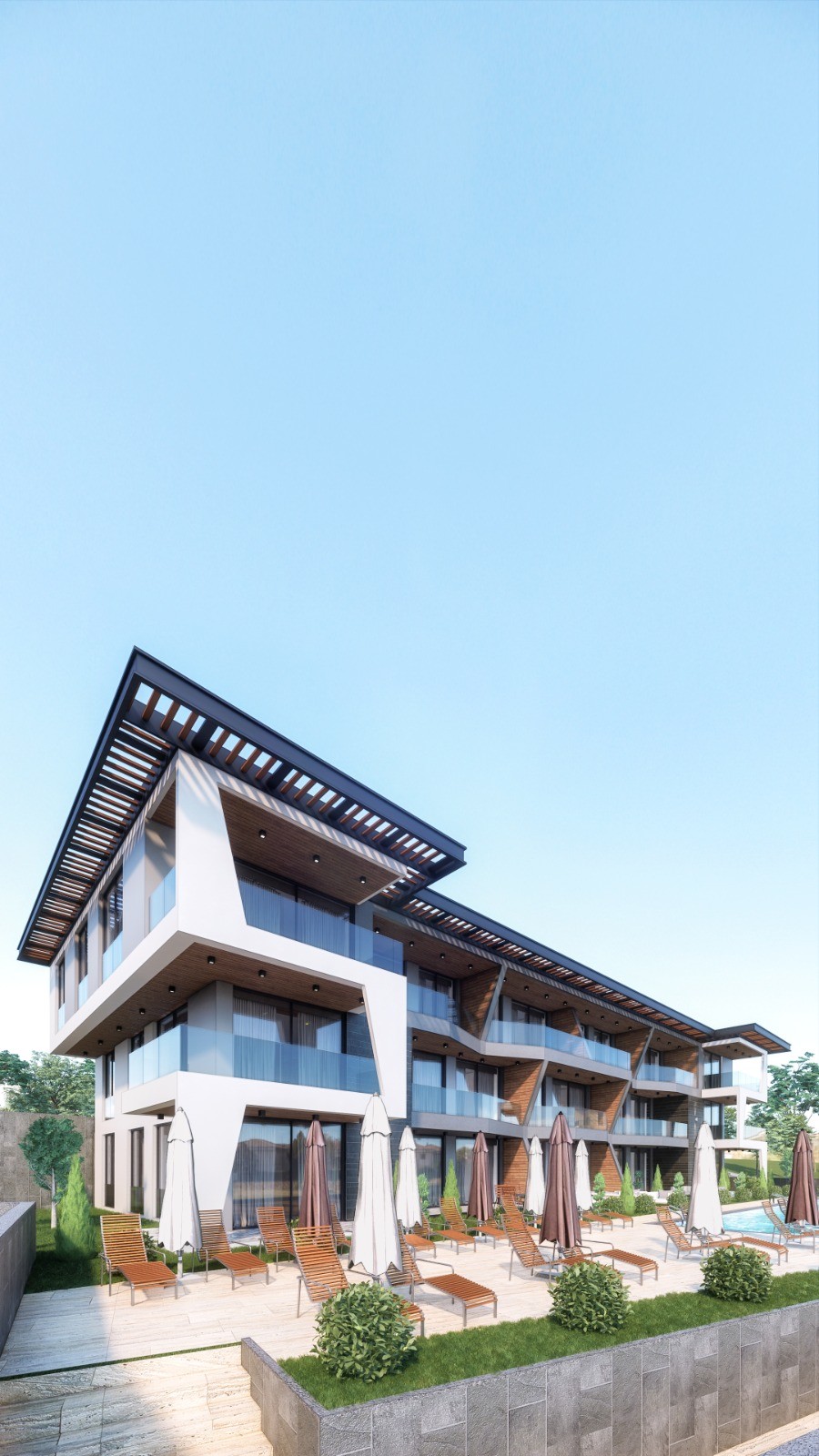 BRAND NEW 2 BED APARTMENTS WITH SEA WIEV CLOSE TO THE BEACH