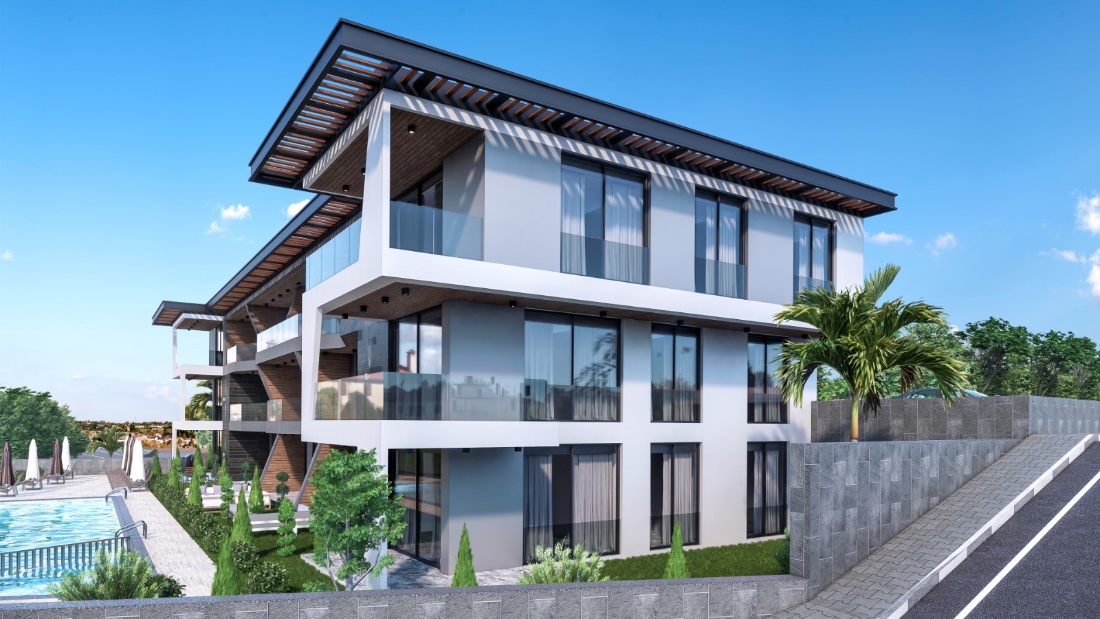 BRAND NEW 2 BED APARTMENTS WITH SEA WIEV CLOSE TO THE BEACH