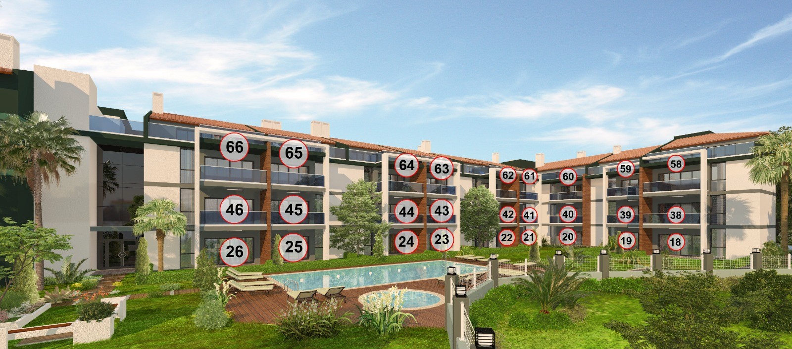 LADIES BEACH BRAND NEW  LUX RESIDENCE PROJECT CLOSE TO THE BEACH