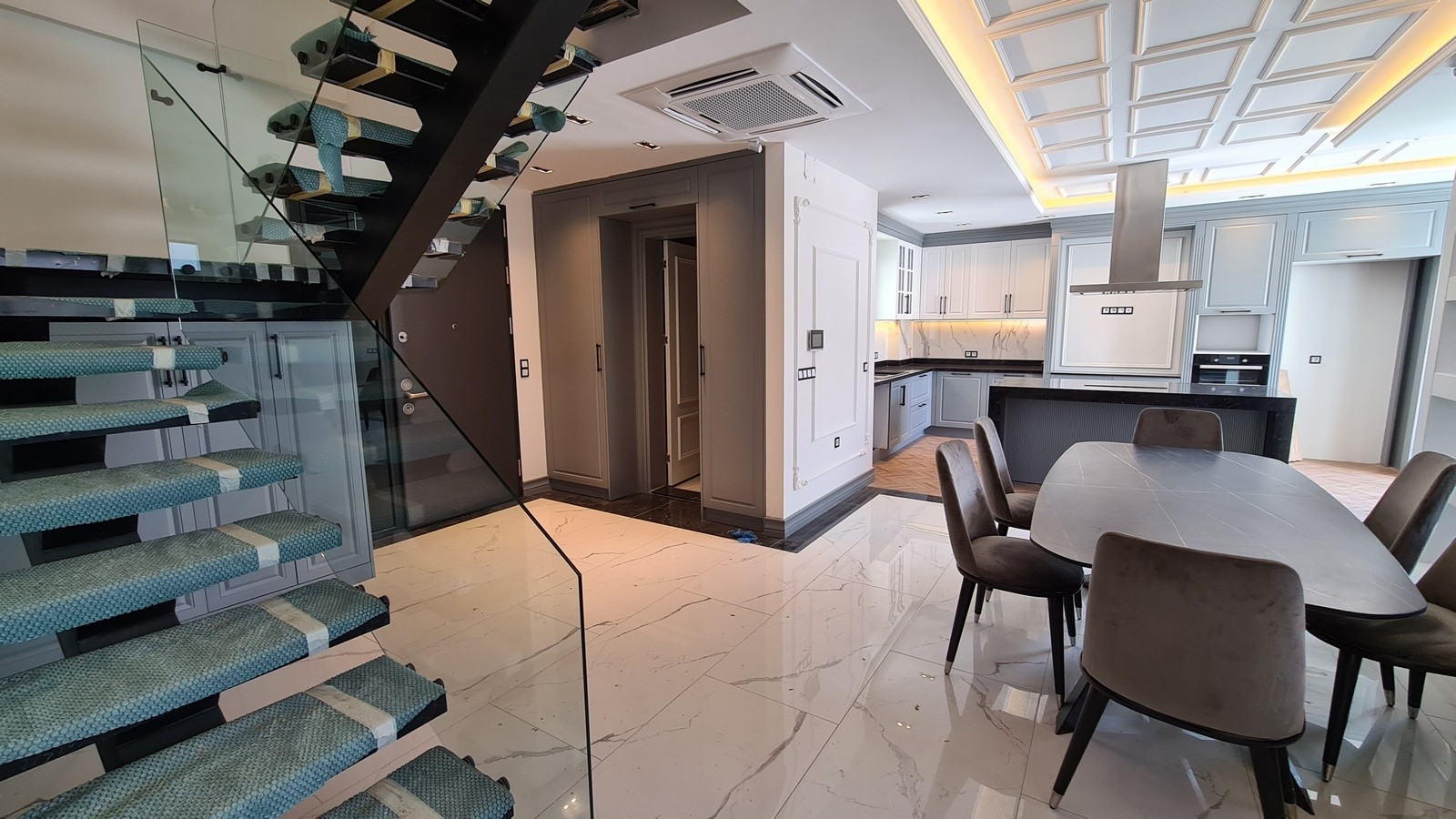 4 Bedroom Brand New Detached Villas for Sale in Kusadasi