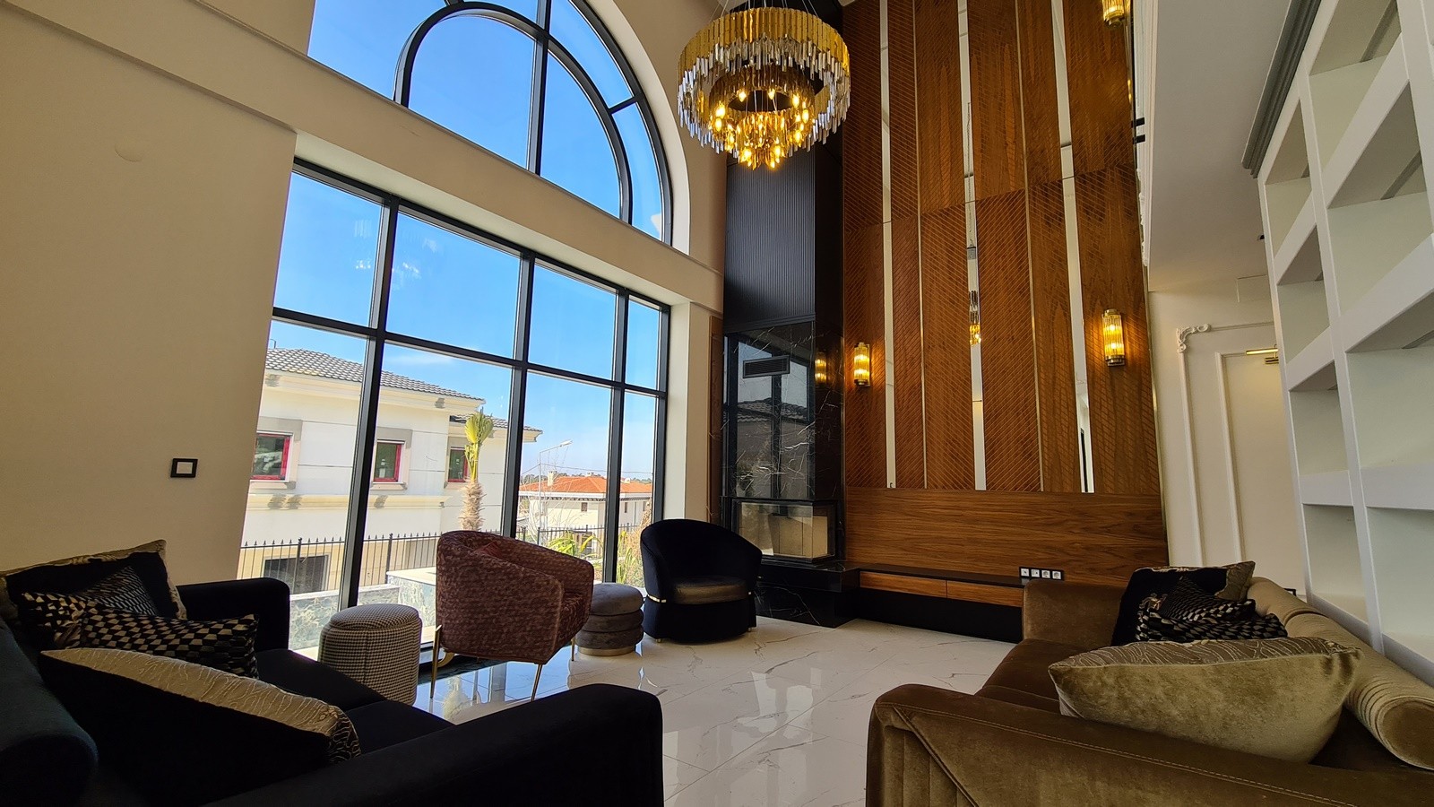 4 Bedroom Brand New Detached Villas for Sale in Kusadasi