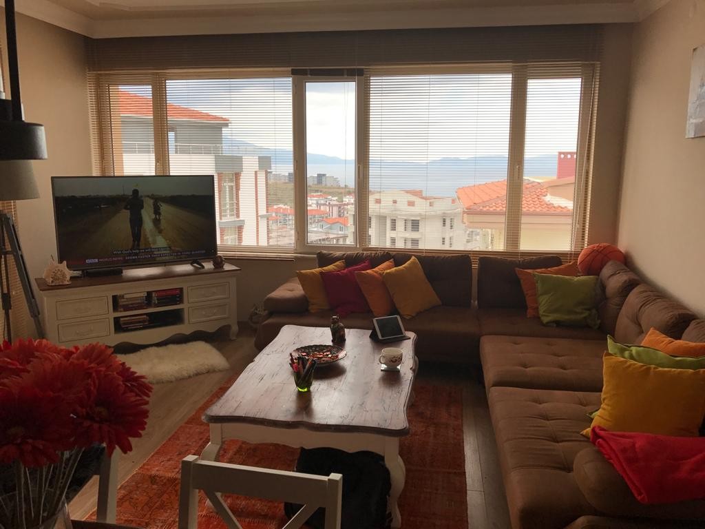 Spacious Panoramic sea Viewed 4 bed Penthouse for sale in Kusadasi