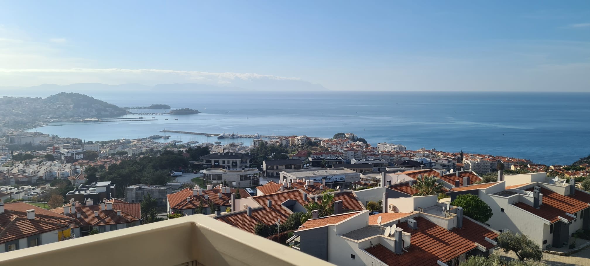 Terrific Sea Viewed Apartment for sale in Marina area Kusadasi