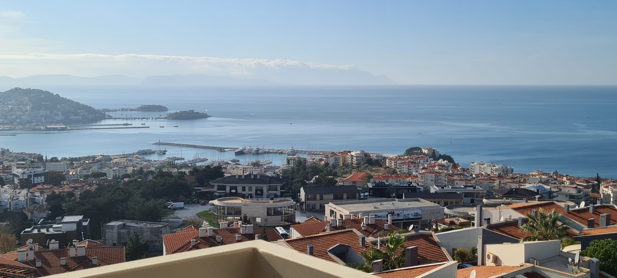 Terrific Sea Viewed Apartment for sale in Marina area Kusadasi