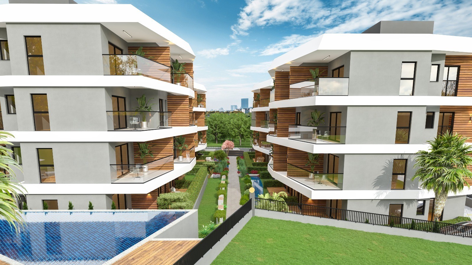 Brand New Apartment Project for sale in Kusadasi