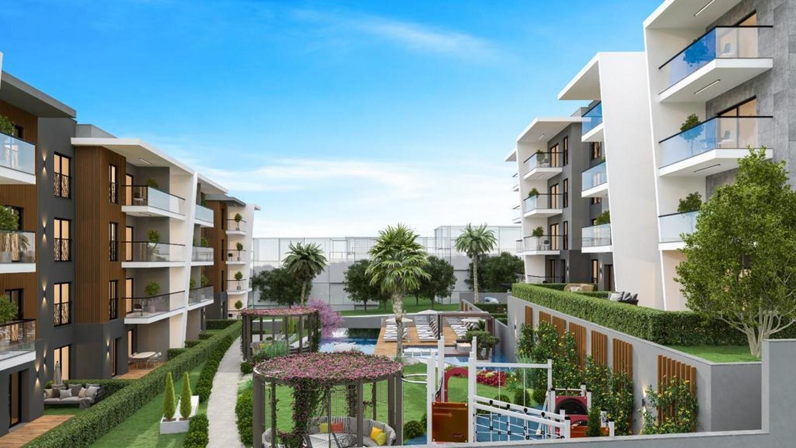 Brand New Apartment Project for sale in Kusadasi