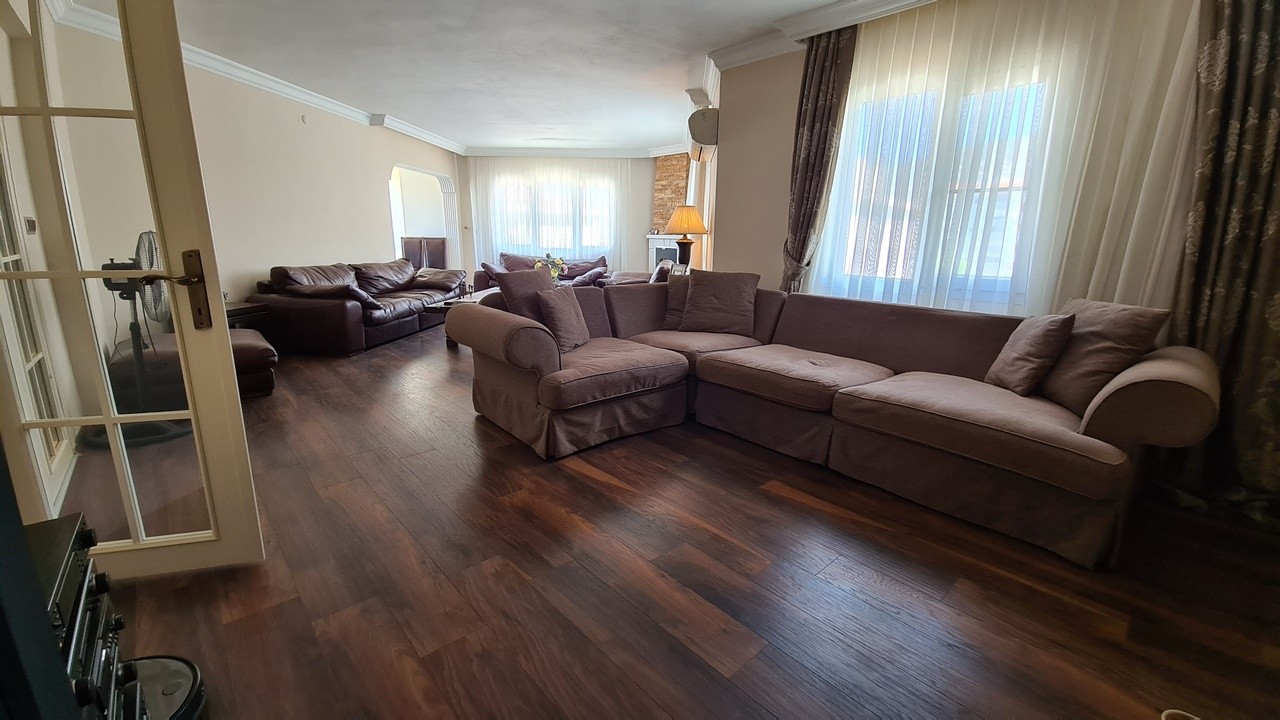 ДВУХУРОВНЕВАЯ КВАРТИРА С ВИДОМ НА МОРЕ НА ПРОДАЖУ В КУШАДАСЫ.