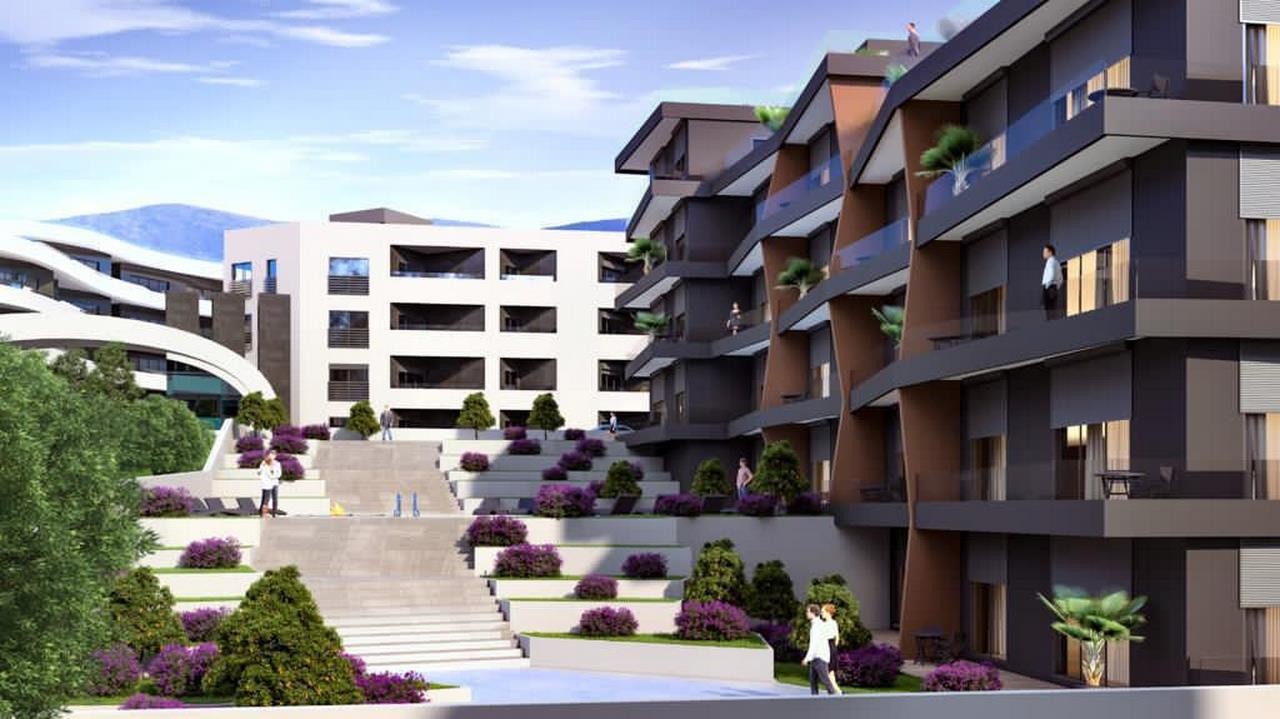 НОВЫЕ КВАРТИРЫ С ВИДОМ НА МОРЕ НА ПРОДАЖУ В КУШАДАСЫ.