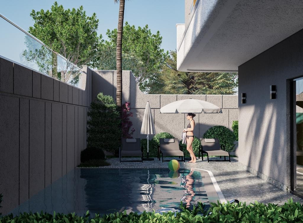 КВАРТИРА 1+1 НА ПРОДАЖУ В АЛАНИИ.