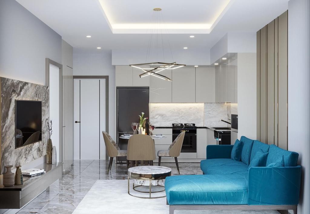 КВАРТИРА 1+1 НА ПРОДАЖУ В АЛАНИИ.