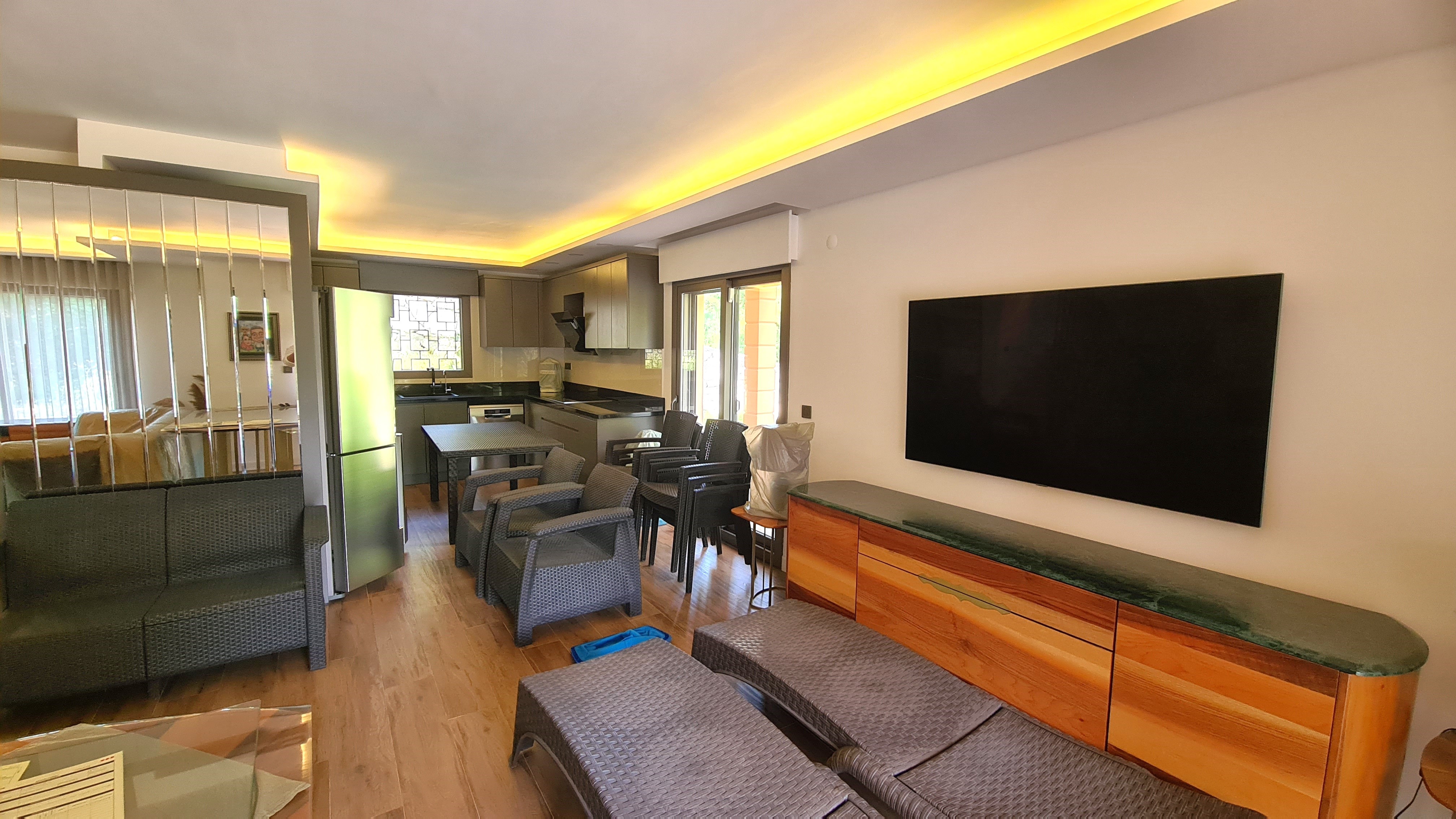 Furnished Villa for Sale in Sogucak with Forest View and Detached Pool