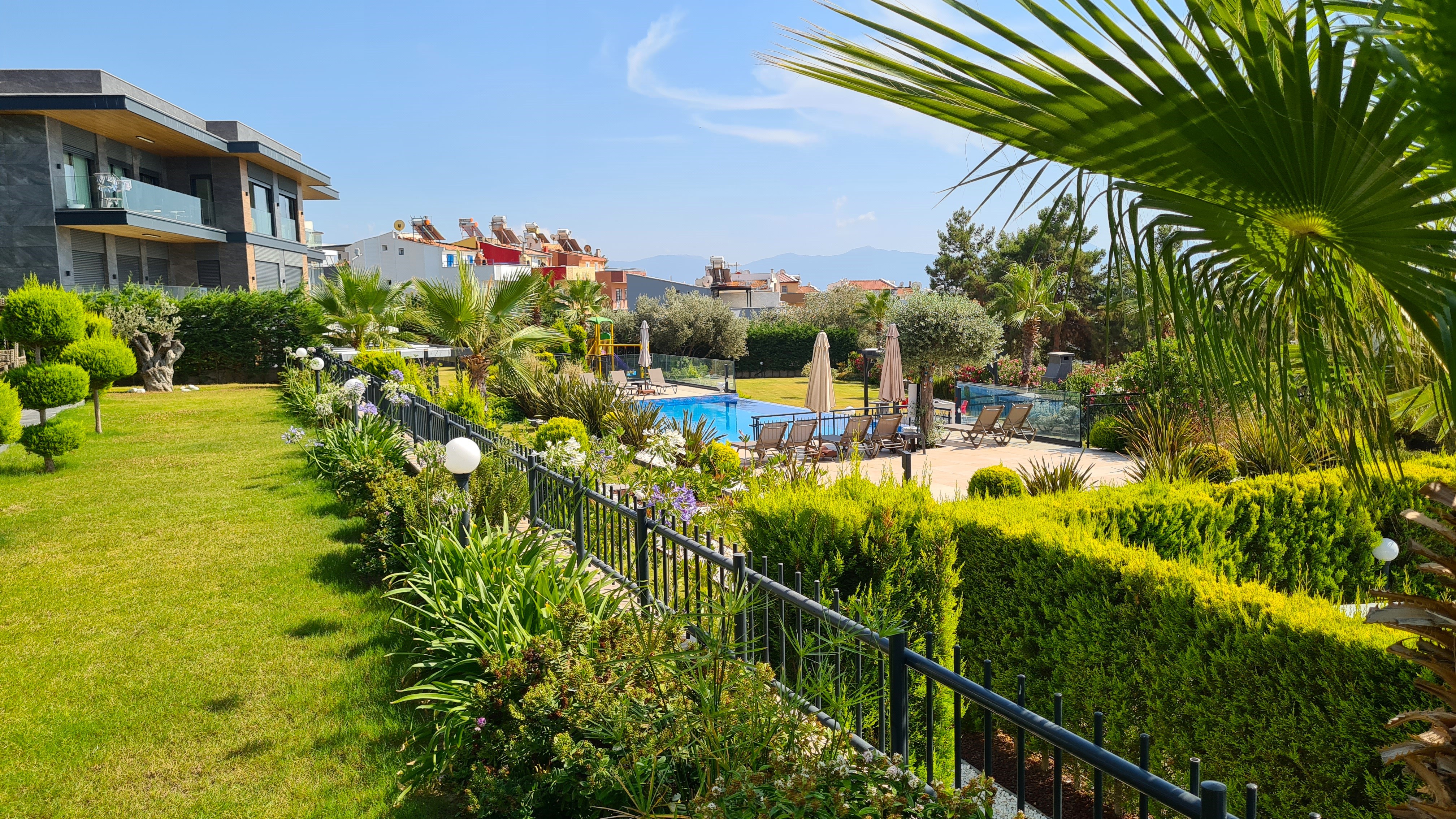 Luxury 3+1 Apartment with Full Sea View, Within Walking Distance to Ladies Beach, in a Prestigious Complex