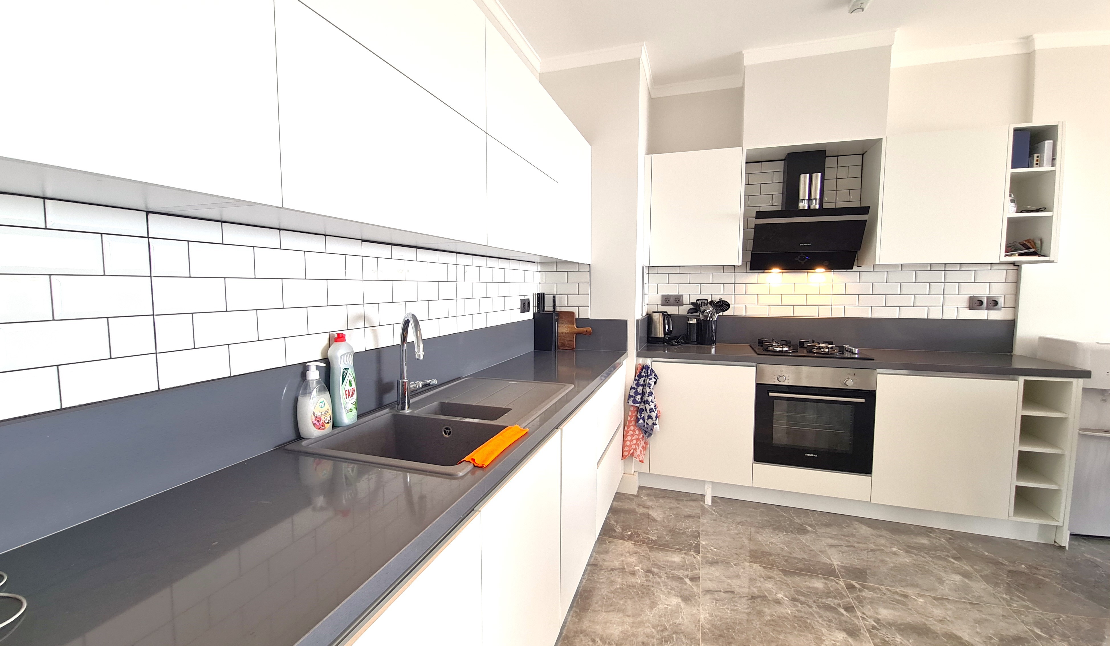 Luxury 3+1 Apartment with Full Sea View, Within Walking Distance to Ladies Beach, in a Prestigious Complex