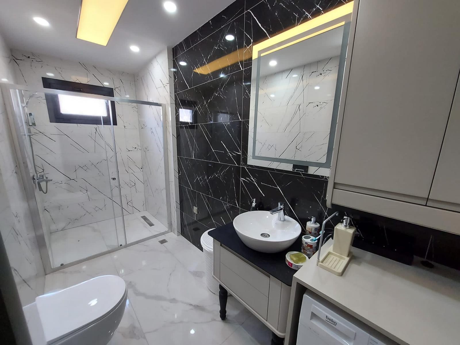 Magnificent 4+1 Villa with Full Sea View, Private Pool in Kuşadası Güzelçamlı