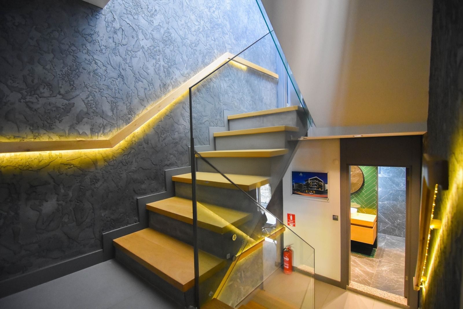 Central 3-Story Office with Sea View in Kuşadası