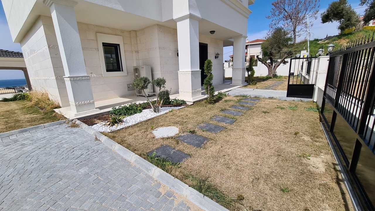 Luxury Villa with Sea View for Sale in Soğucak, Kuşadası