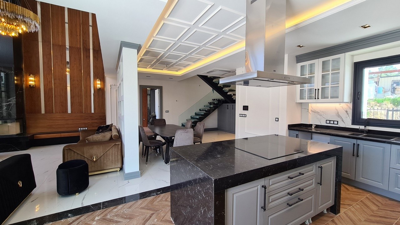 Luxury Villa with Sea View for Sale in Soğucak, Kuşadası