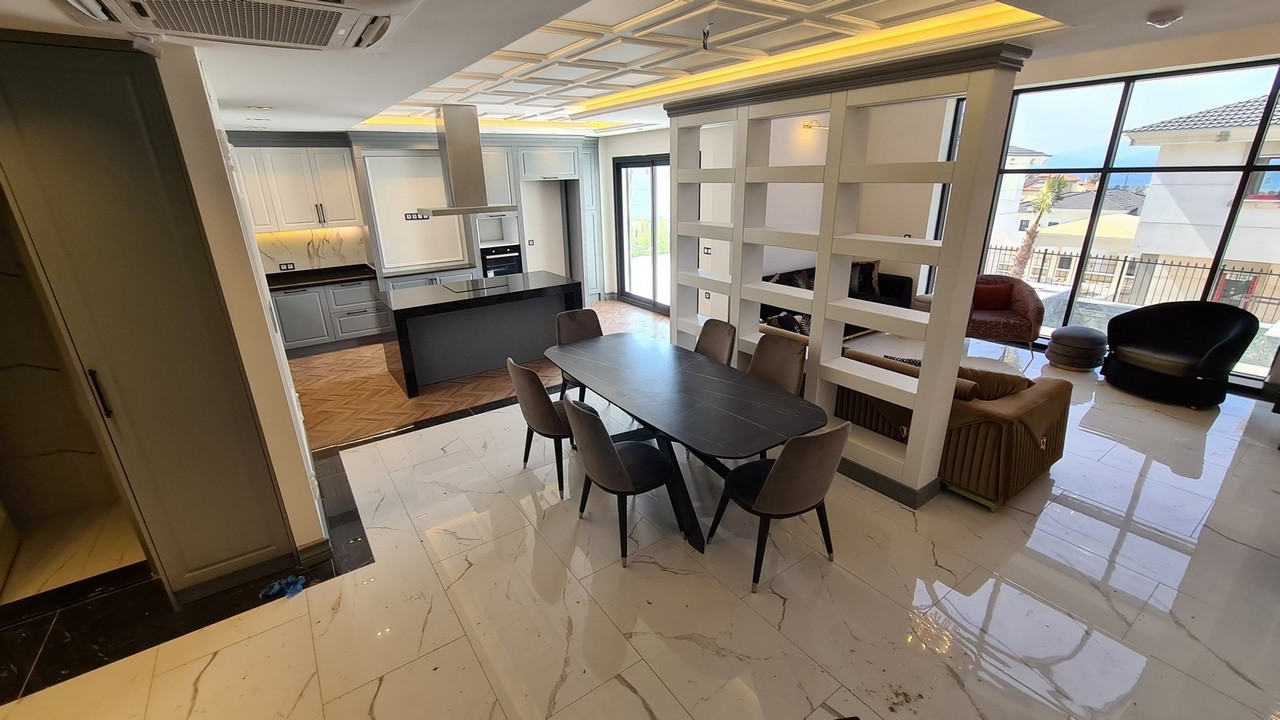 Luxury Villa with Sea View for Sale in Soğucak, Kuşadası