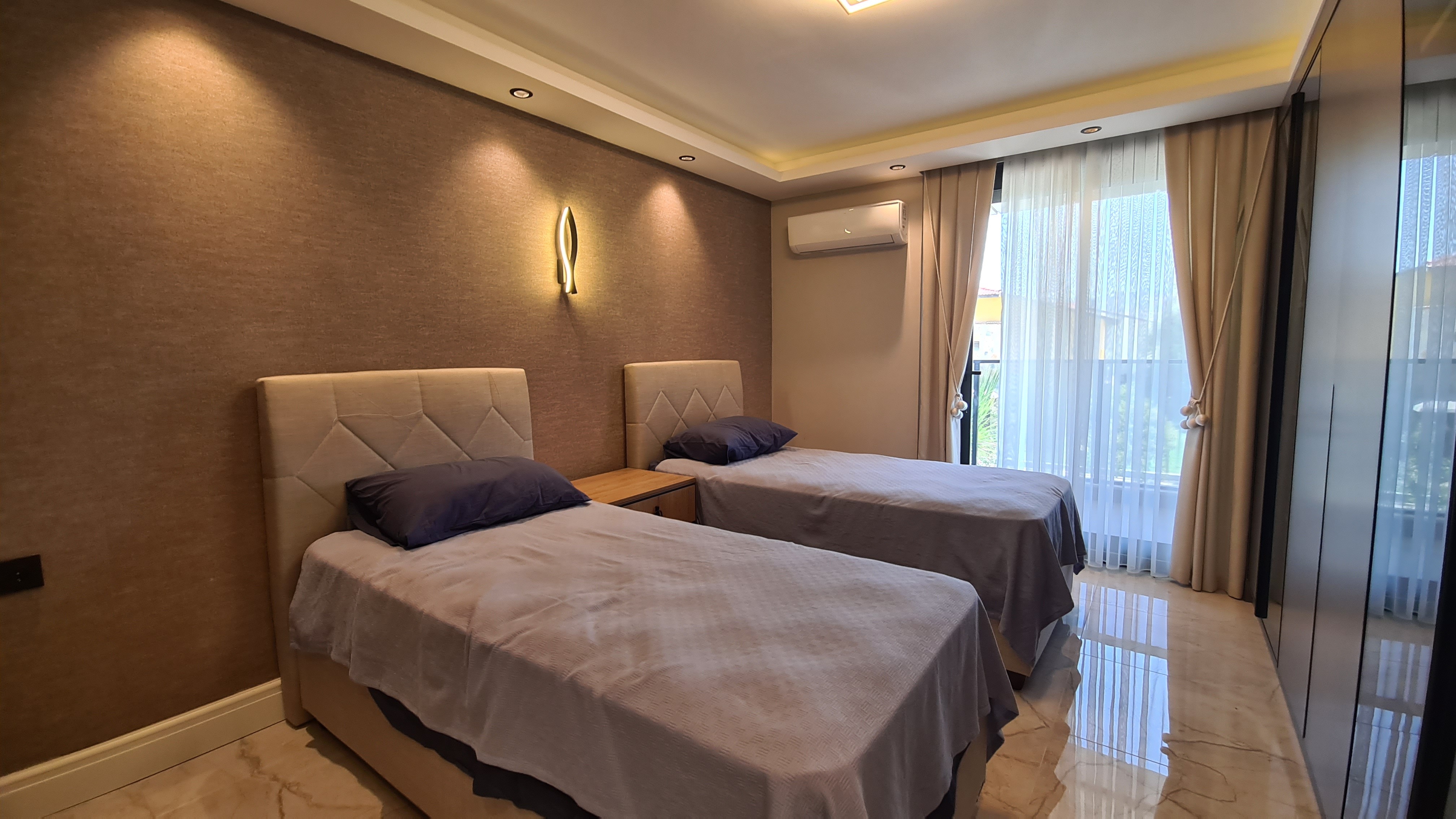 For Sale: Modern 4-Bedroom, 4-Bathroom Villa with Private Pool , Just 700 Meters from the Beach in Kuşadası