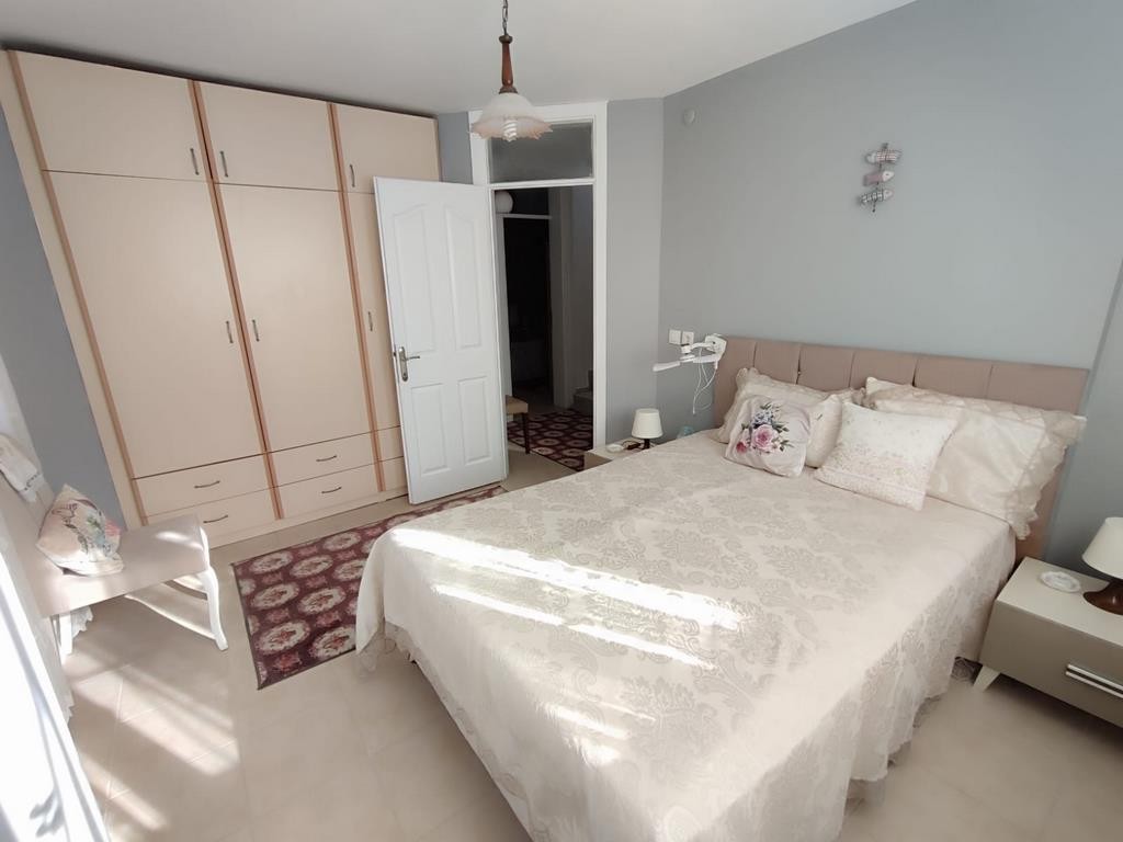 Semi-Detached 5 Bedroom 3 Bathroom Holiday Home with Spacious Garden, Just 50 Meters from Ladies Beach, Kuşadası