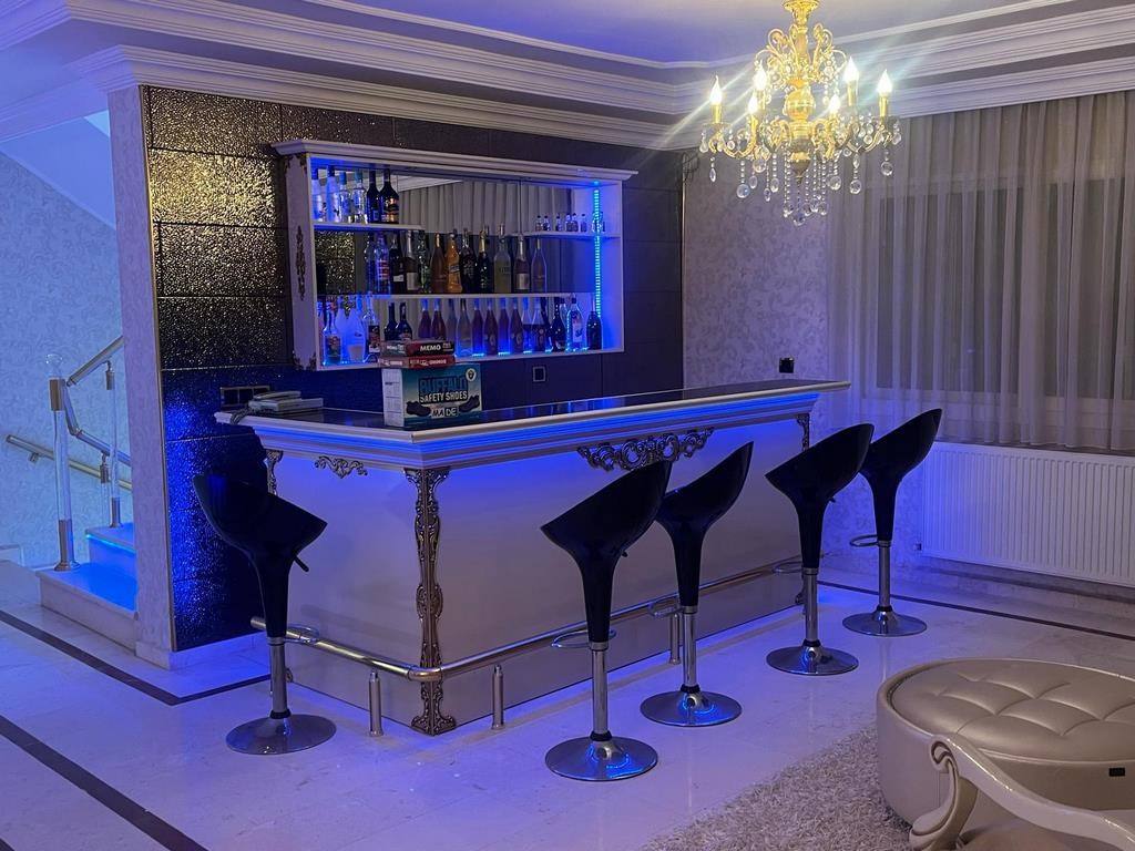 For Sale: Panoramic Sea View 7+1 Luxury Mansion with Olympic Pool, Spa & Private Gym in Soğucak, Kuşadası