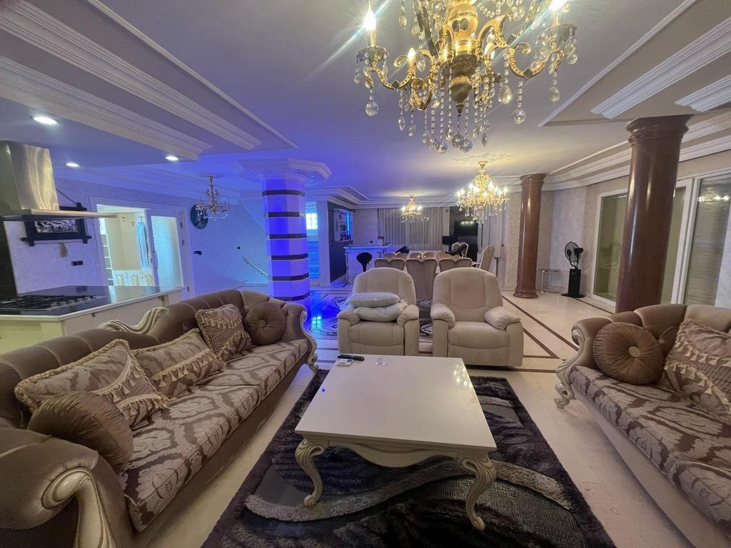 For Sale: Panoramic Sea View 7+1 Luxury Mansion with Olympic Pool, Spa & Private Gym in Soğucak, Kuşadası