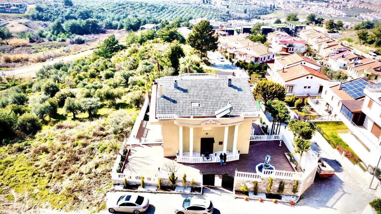 For Sale: Panoramic Sea View 7+1 Luxury Mansion with Olympic Pool, Spa & Private Gym in Soğucak, Kuşadası