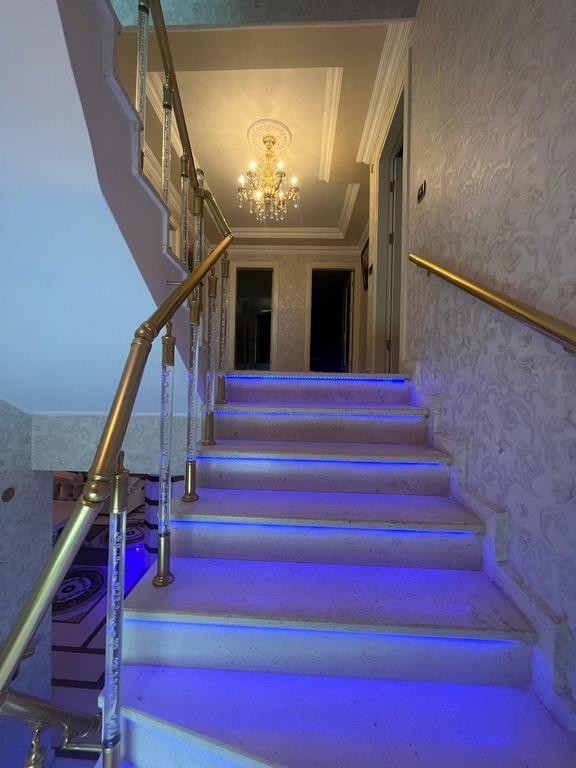 For Sale: Panoramic Sea View 7+1 Luxury Mansion with Olympic Pool, Spa & Private Gym in Soğucak, Kuşadası