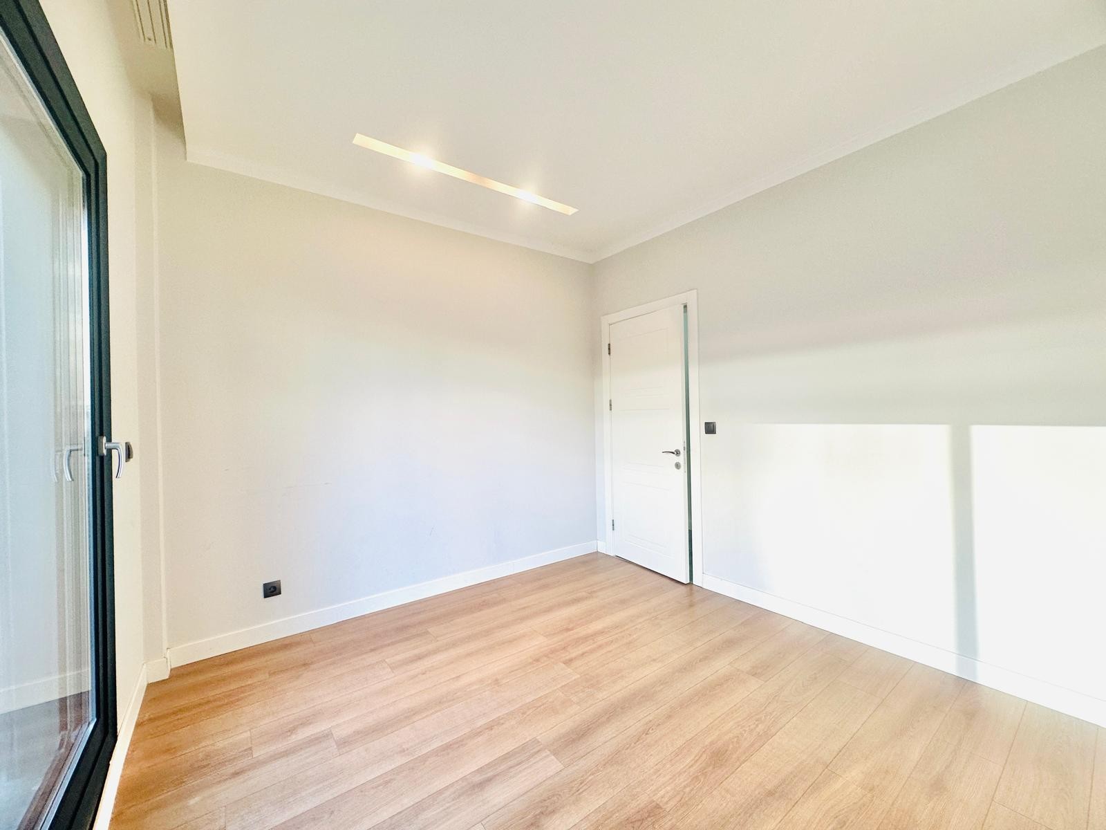 For sale: a two-room residence apartment with a full sea view in Kuşadası.