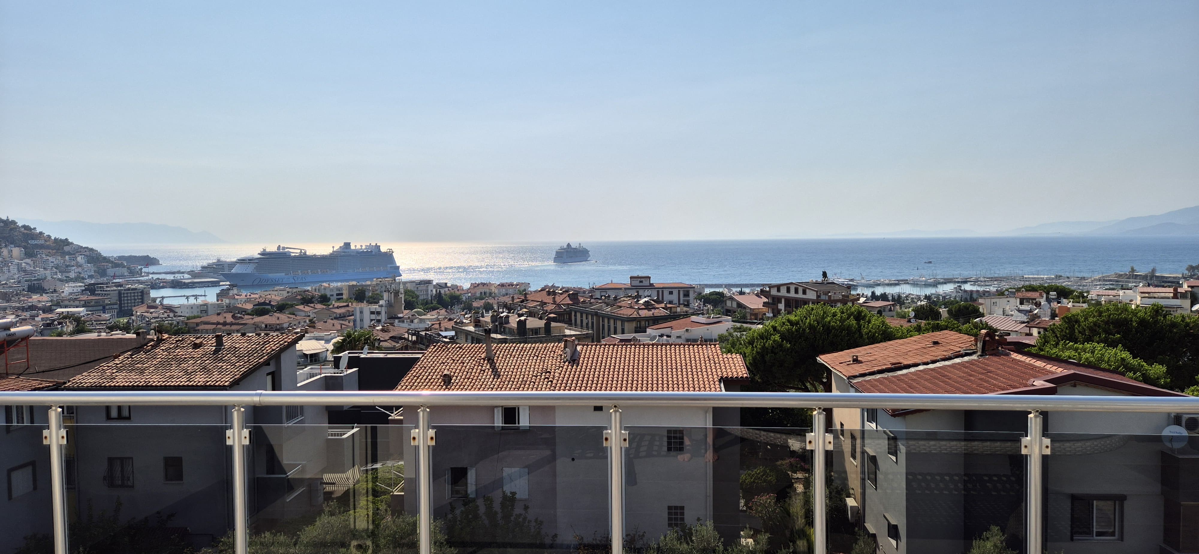 3-Bedroom Penthouse Duplex with Panoramic Sea Views near Kuşadası Marina