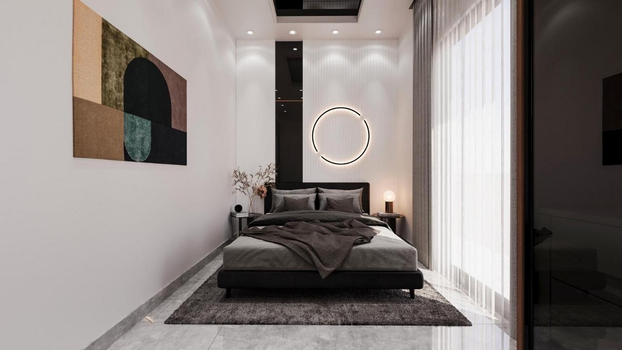 Modern Smart Homes Just 340 Meters from the Sea in Ladies Beach, Kuşadası