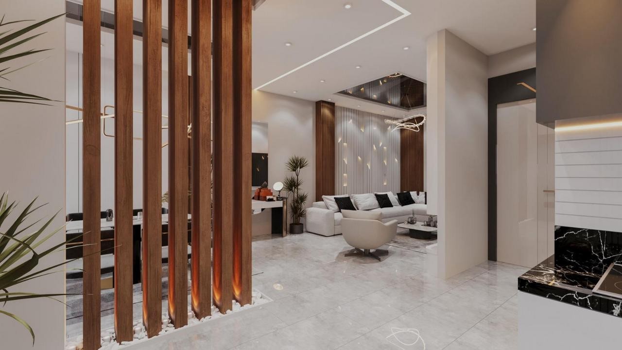 Modern Smart Homes Just 340 Meters from the Sea in Ladies Beach, Kuşadası