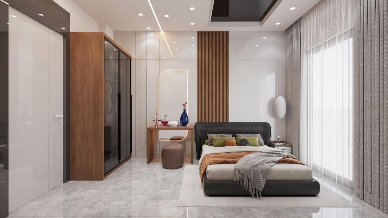 Modern Smart Homes Just 340 Meters from the Sea in Ladies Beach, Kuşadası