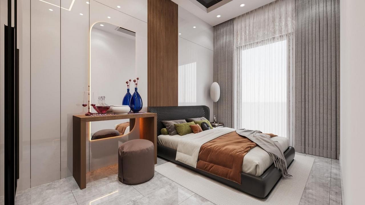 Modern Smart Homes Just 340 Meters from the Sea in Ladies Beach, Kuşadası