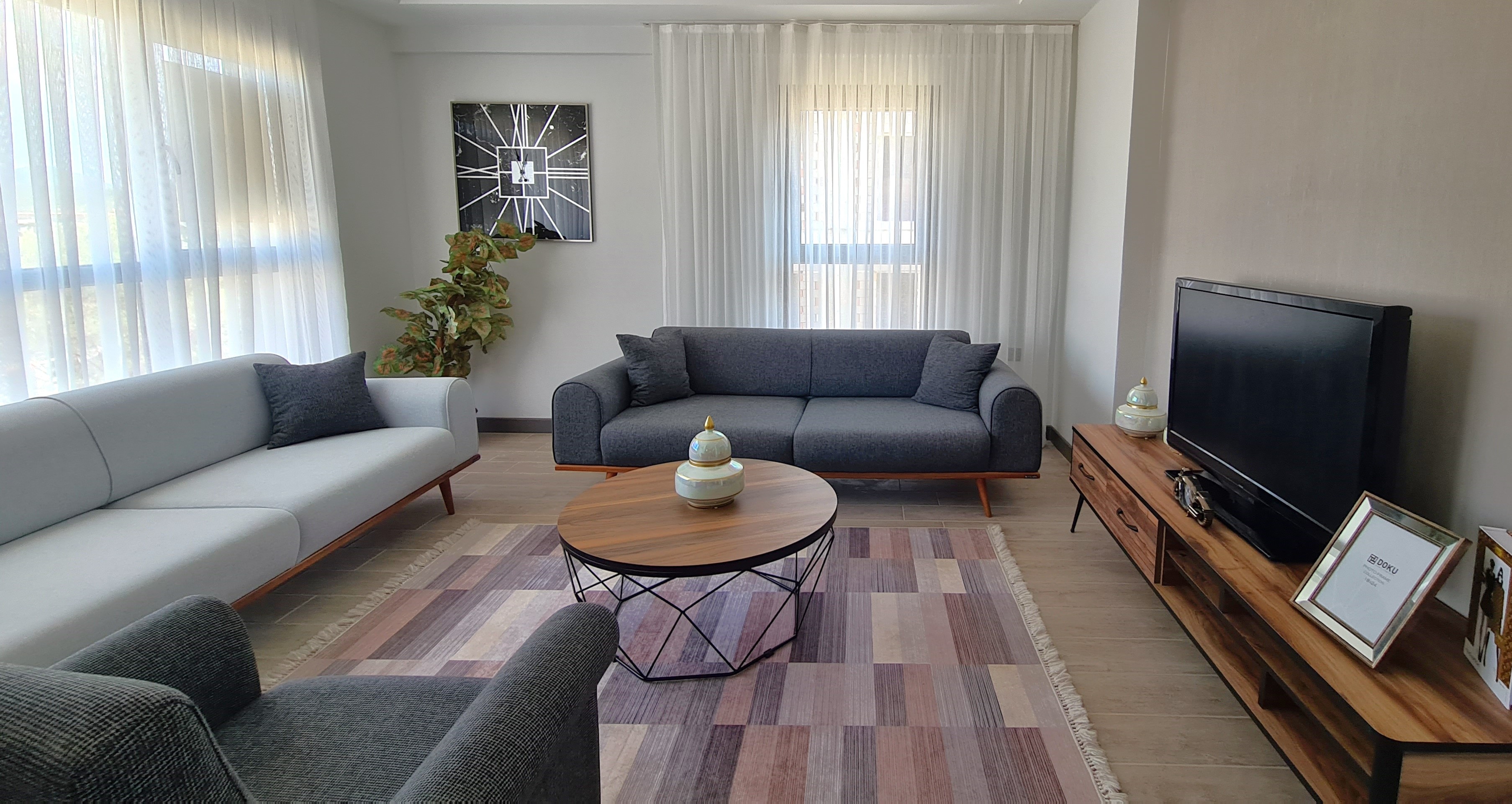Fully furnished modern apartment for sale in Değirmendere Neighborhood, Kuşadası