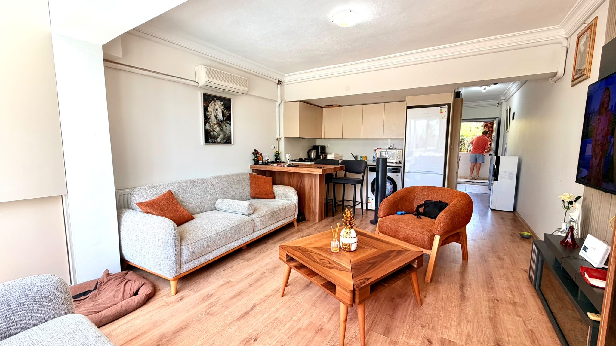 🌊🏡 RENOVATED 1-BEDROOM APARTMENT WITH SHARED POOL IN KUŞADASI MARINA 🏡🌊
