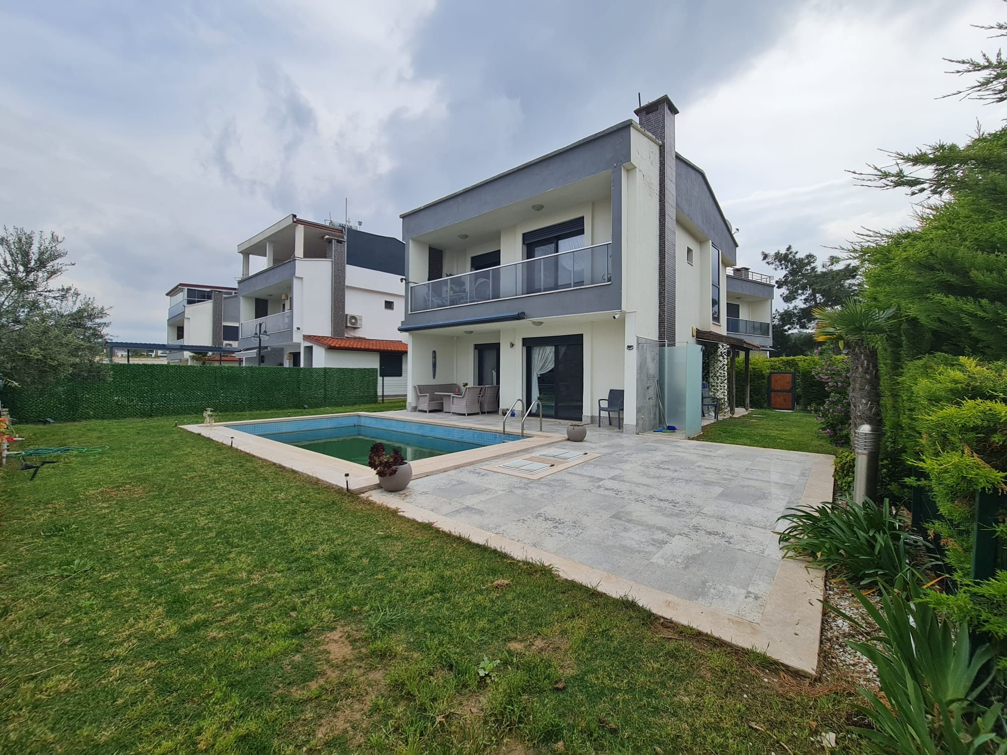 LUXURY 3+1 VILLA WITH SEA VIEWS, DETACHED, AND PRIVATE POOL