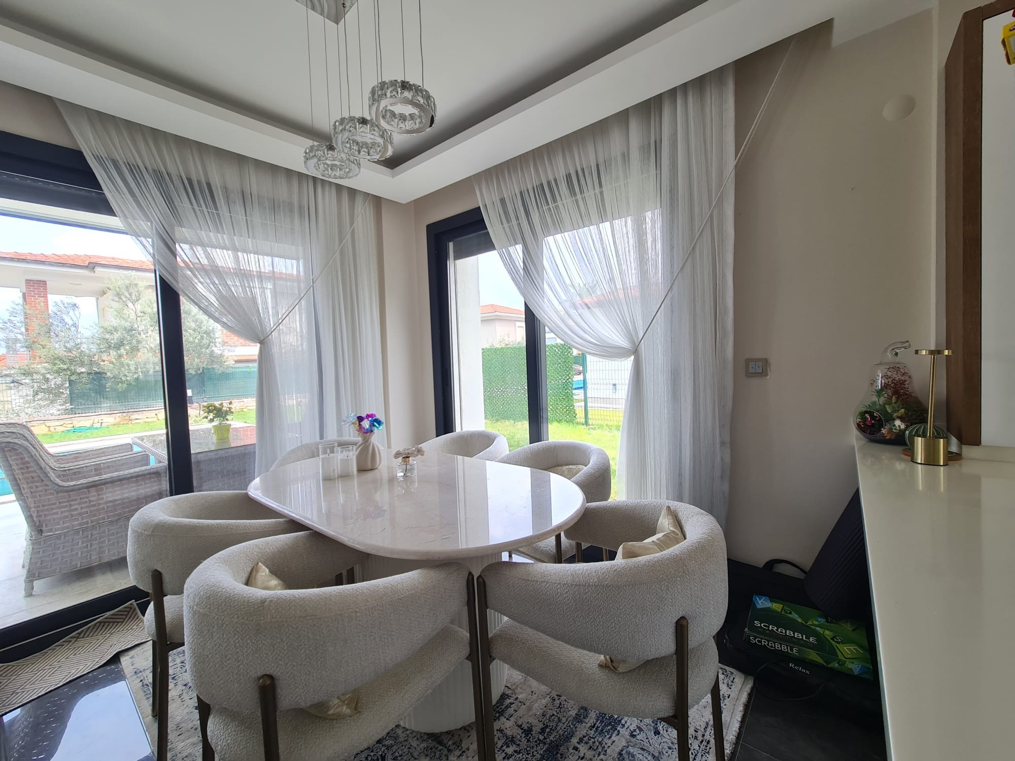 LUXURY 3+1 VILLA WITH SEA VIEWS, DETACHED, AND PRIVATE POOL
