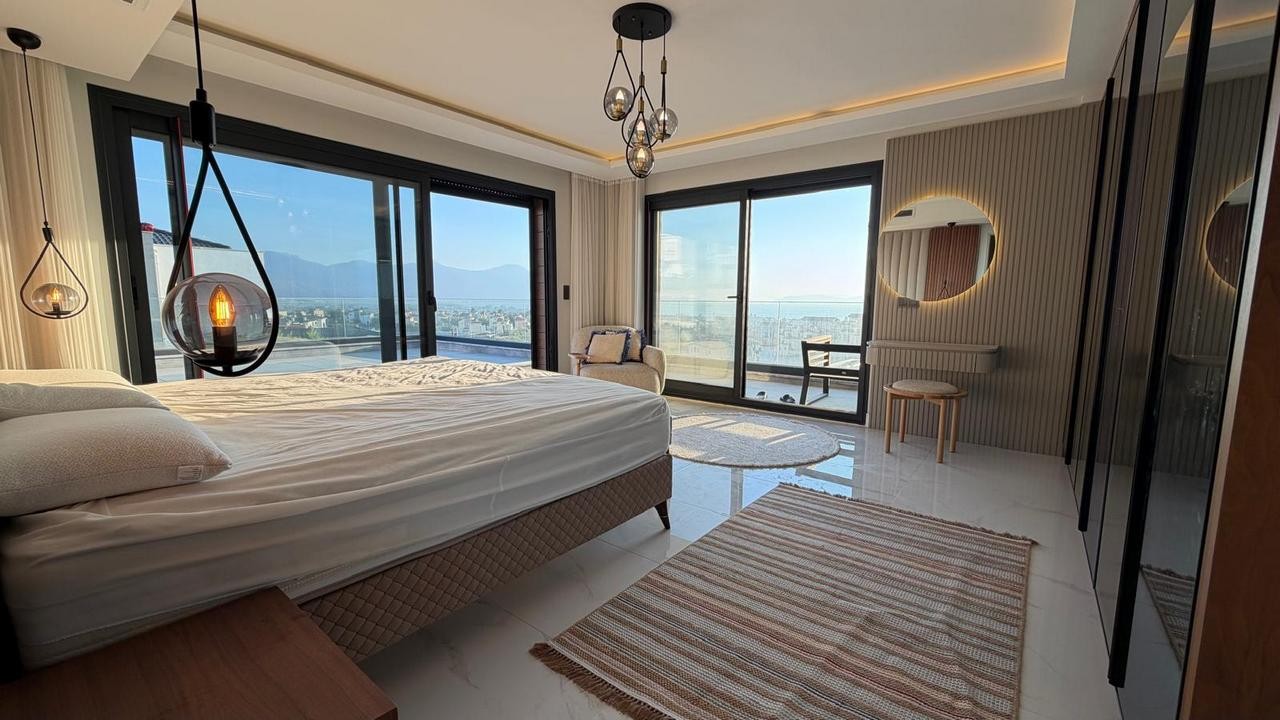 Exclusive Contemporary Villa with Panoramic Sea Views in Soğucak, Kuşadası