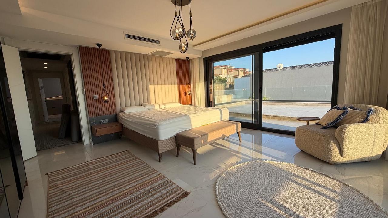 Exclusive Contemporary Villa with Panoramic Sea Views in Soğucak, Kuşadası