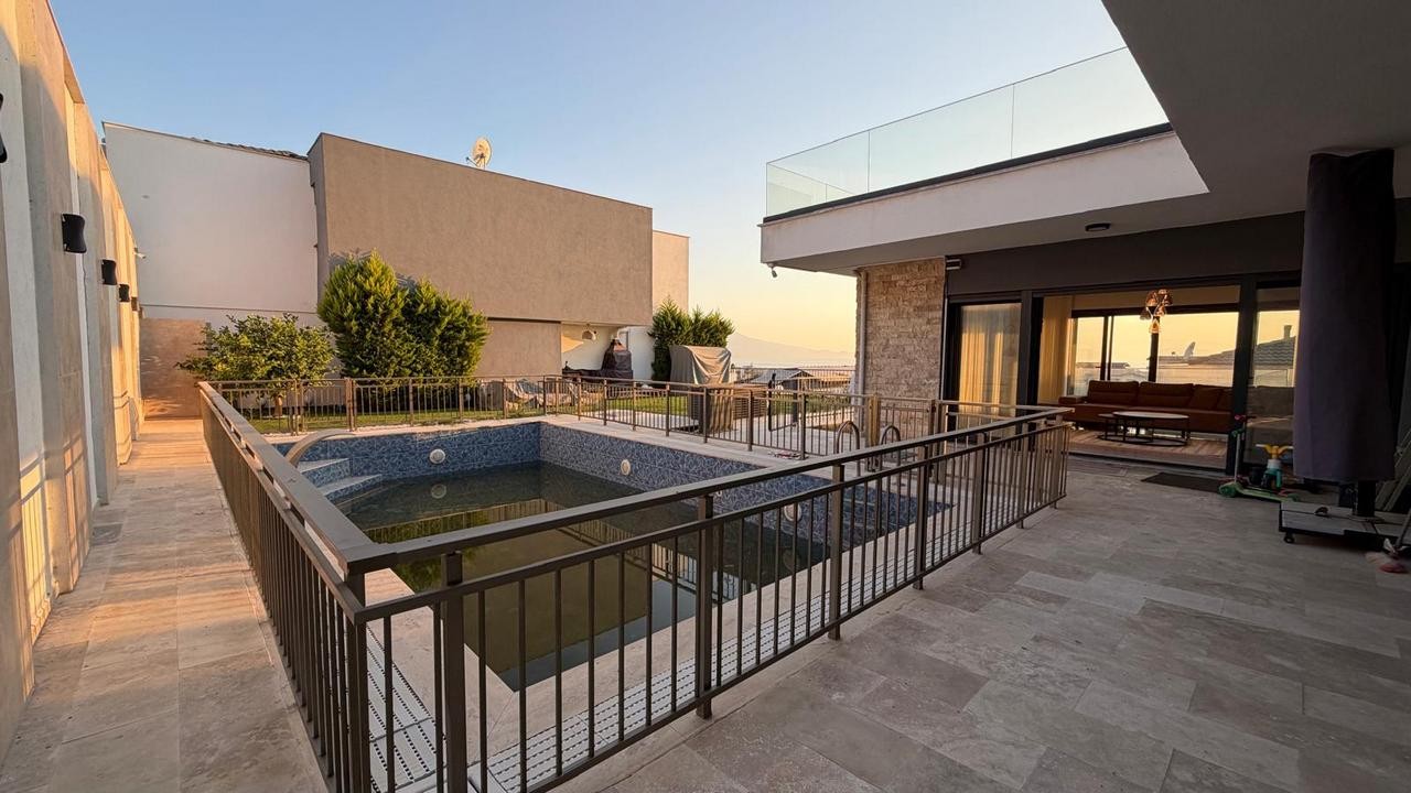 Exclusive Contemporary Villa with Panoramic Sea Views in Soğucak, Kuşadası