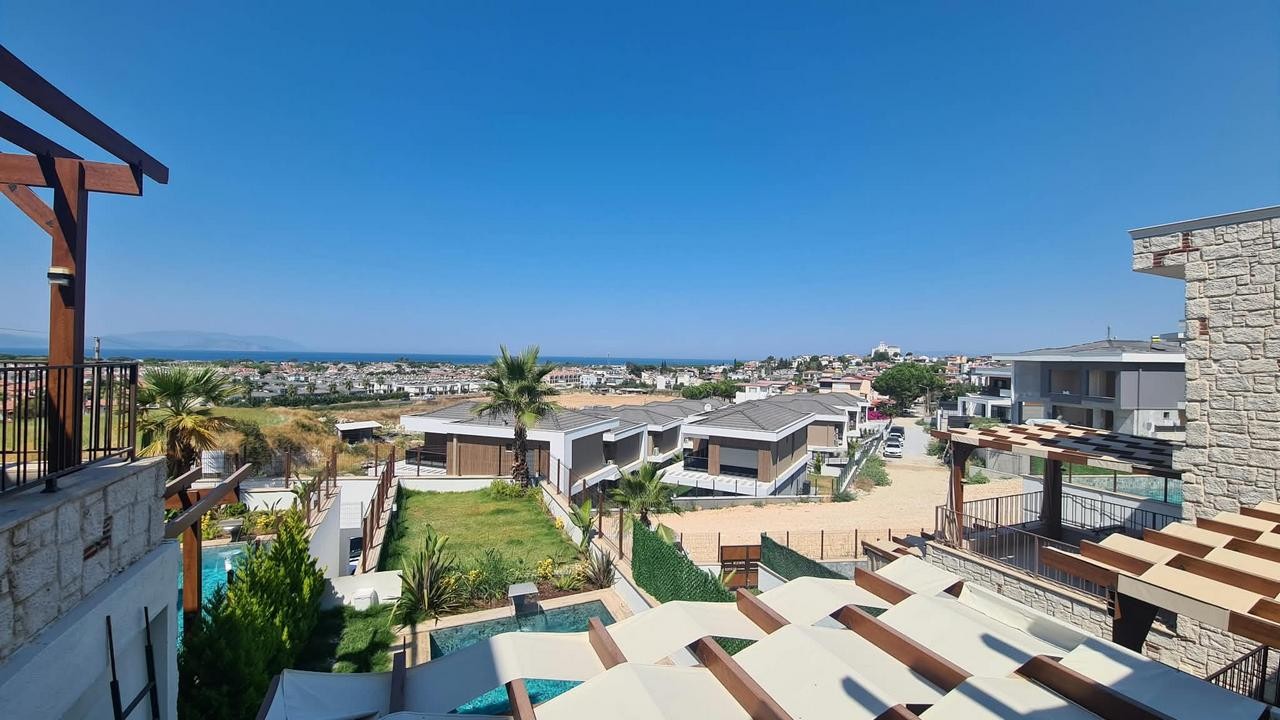 2+1 DETACHED VILLA WITH SEA VIEW IN KARAOVA, KUŞADASI