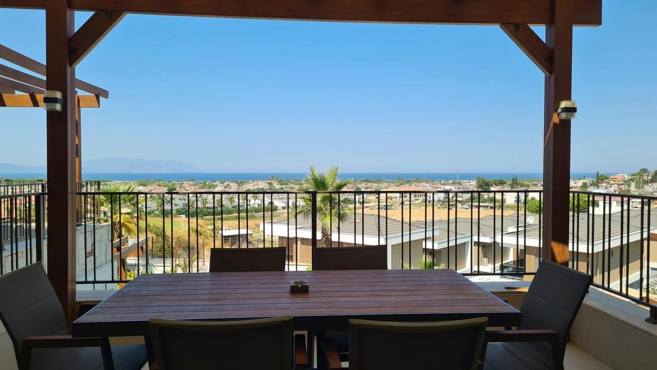 2+1 DETACHED VILLA WITH SEA VIEW IN KARAOVA, KUŞADASI