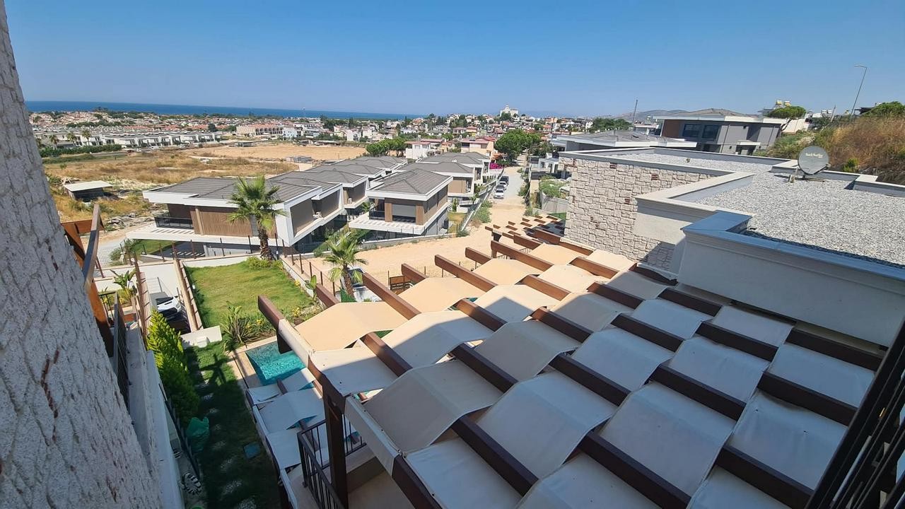 2+1 DETACHED VILLA WITH SEA VIEW IN KARAOVA, KUŞADASI